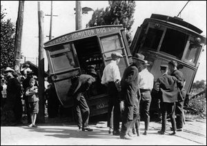 Collision on Friday, July 28th, 1922