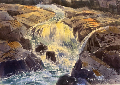 Sunlit Falls