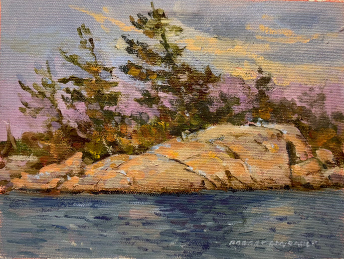 Big Rock and Trees, Georgian Bay